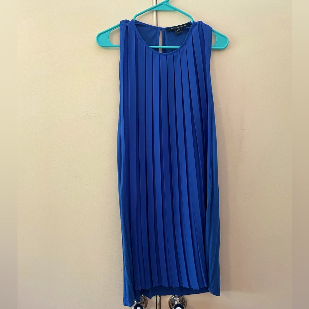 French Connection short dress, royal blue, size 10.